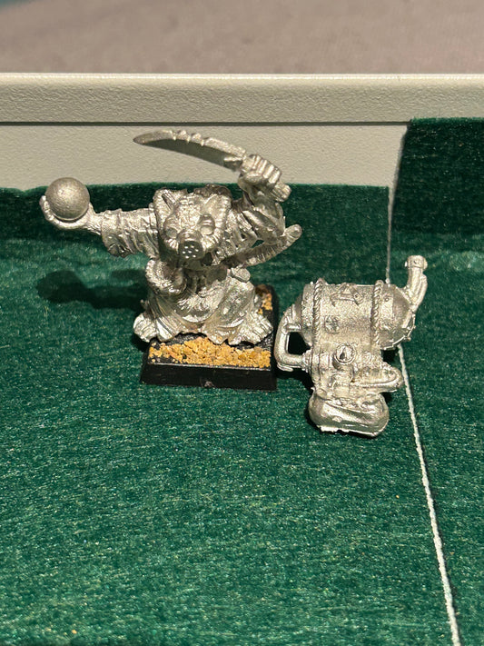 Warhammer fantasy skaven poison wind globadier metal