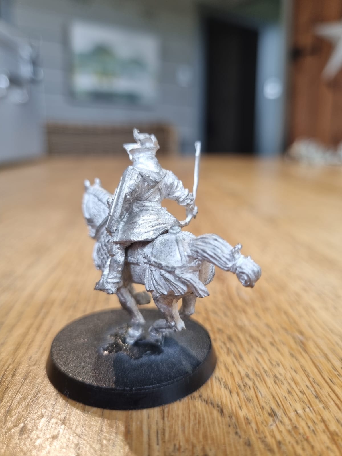 WARHAMMER LOTR - EASTERLING KATAPHRAKT KNIGHT MOUNTED (METAL)