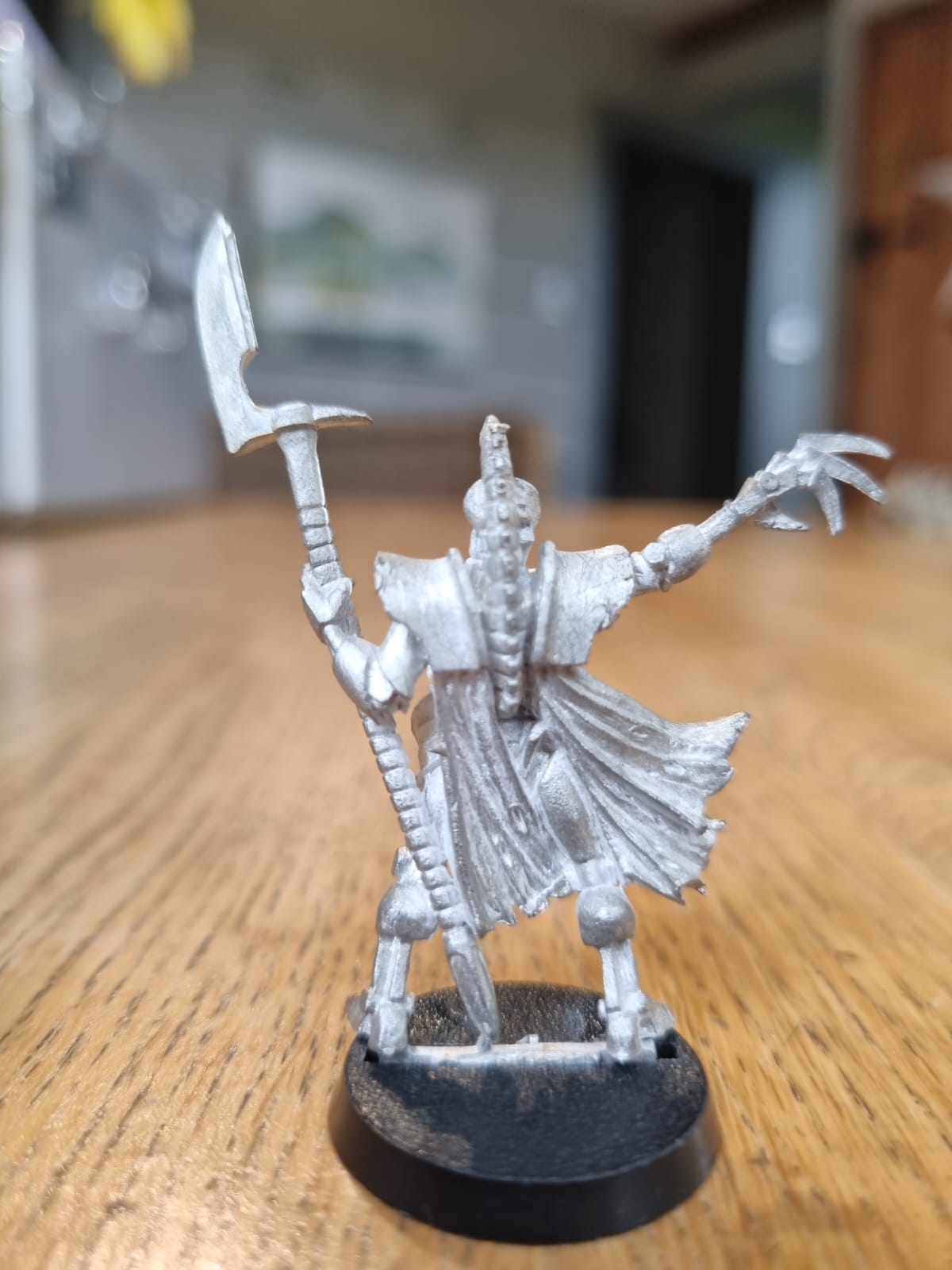 Warhammer 40k Necron overlord metal
