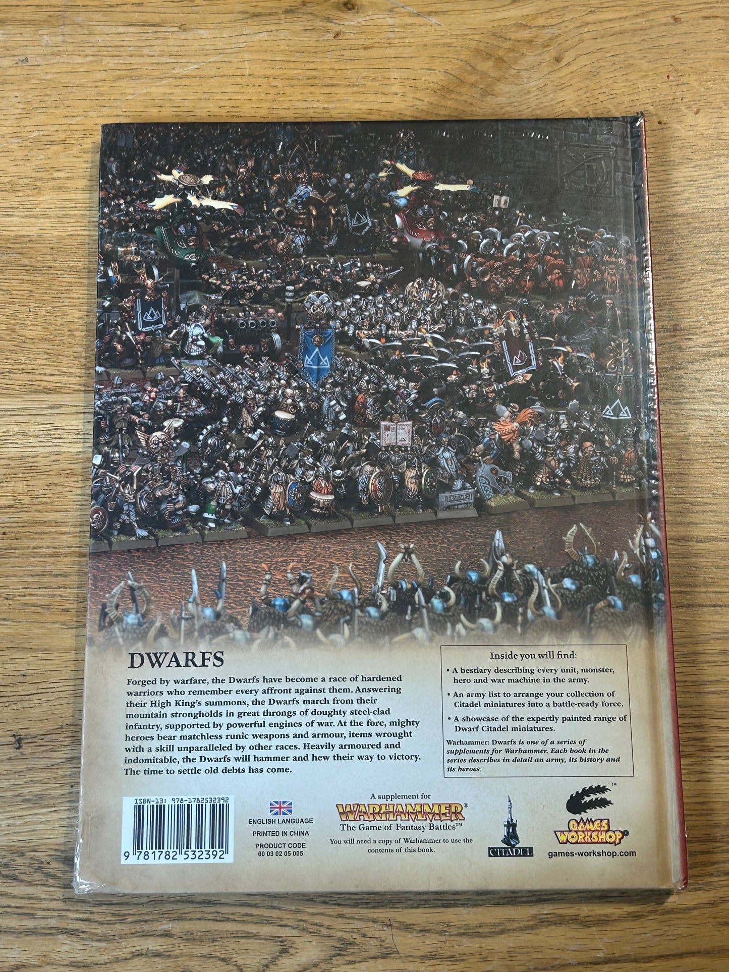 Warhammer 8th Edition Dwarfs Army Book Hardback sealed