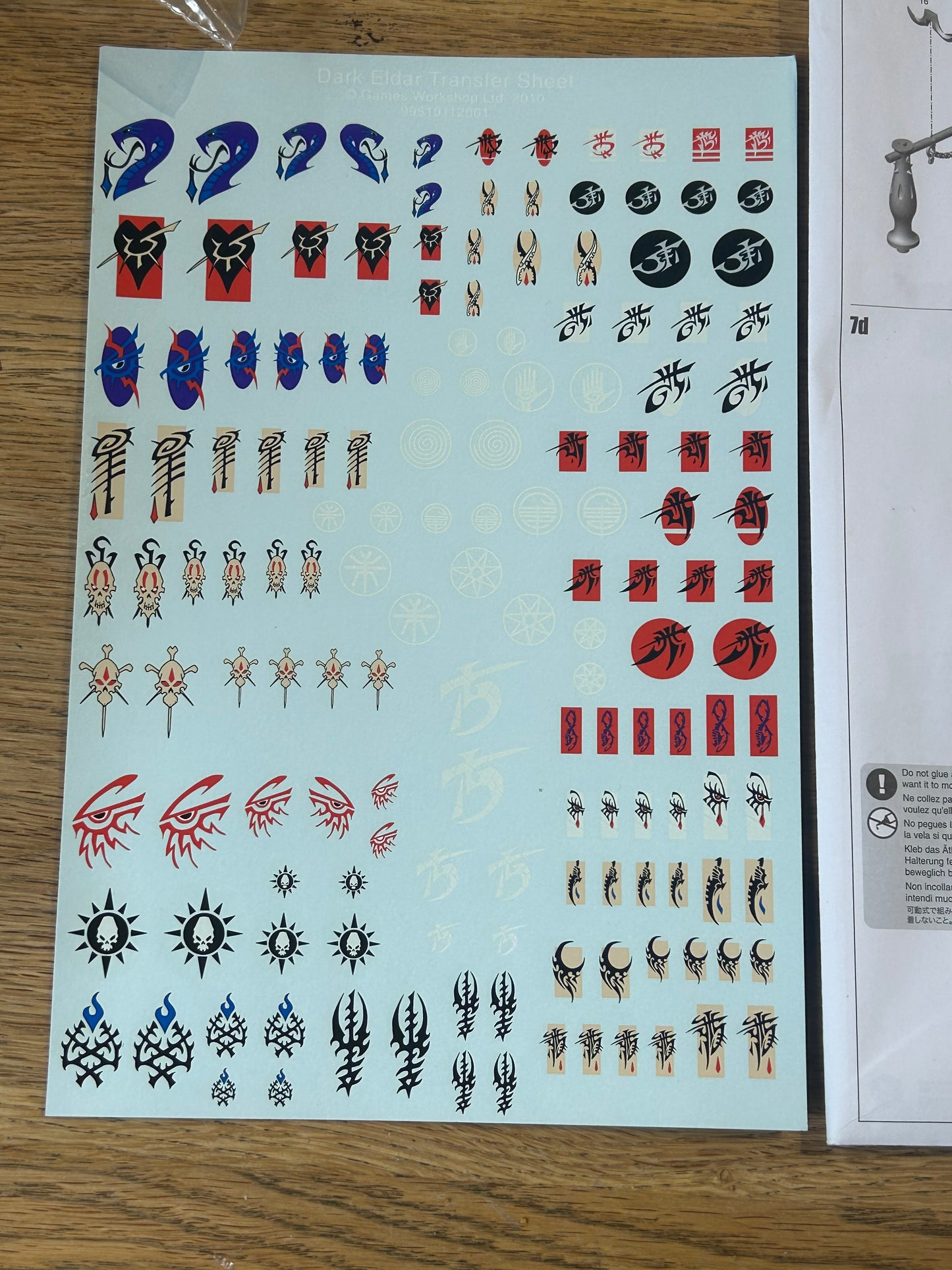 Drukhari Raider warhammer 40k opened box