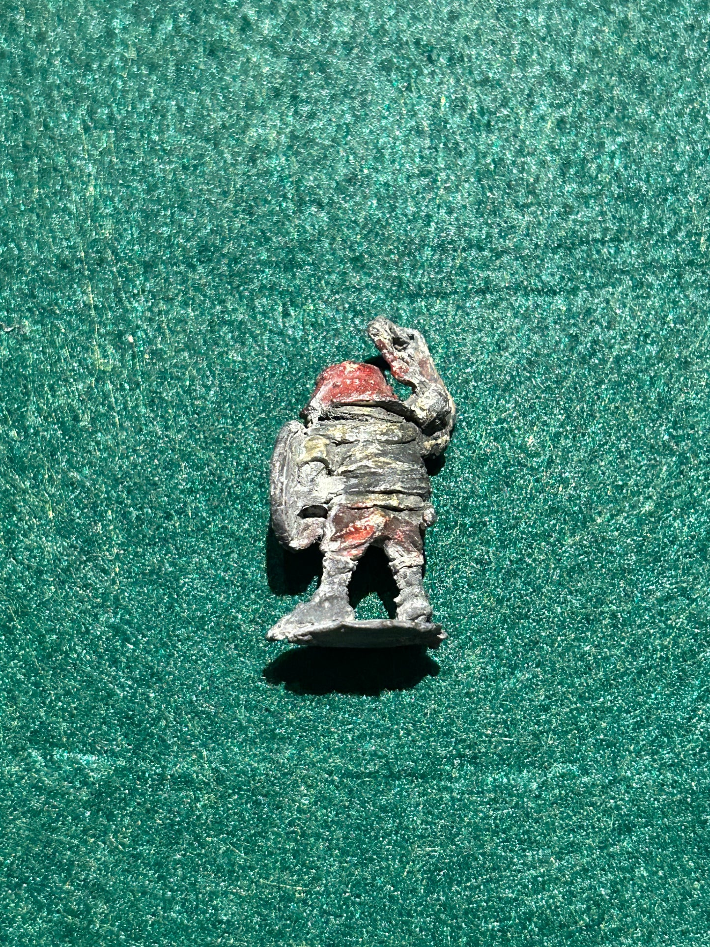 Citadel C12 FTG4 Great Gnoll Goblin attacking (very rusty and worn)