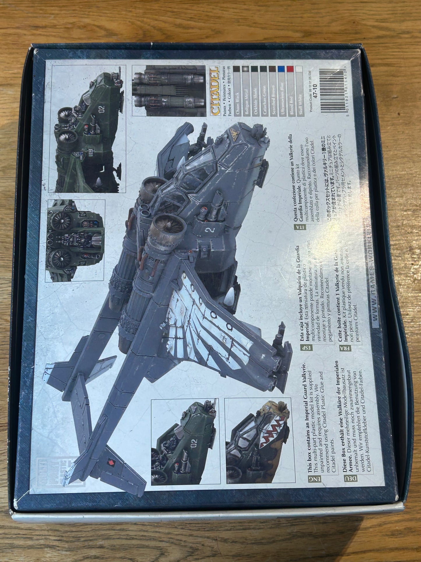 Imperial guard Valkyrie warhammer 40k in box
