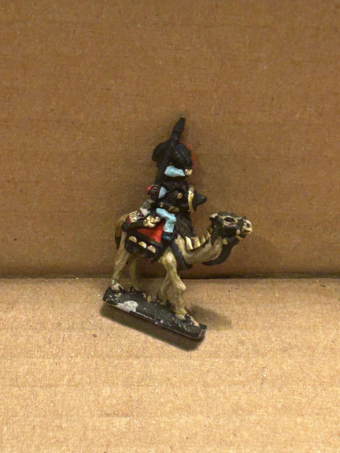 Araby Vizier camel Rider - 10mm - Warmaster - PAINTED