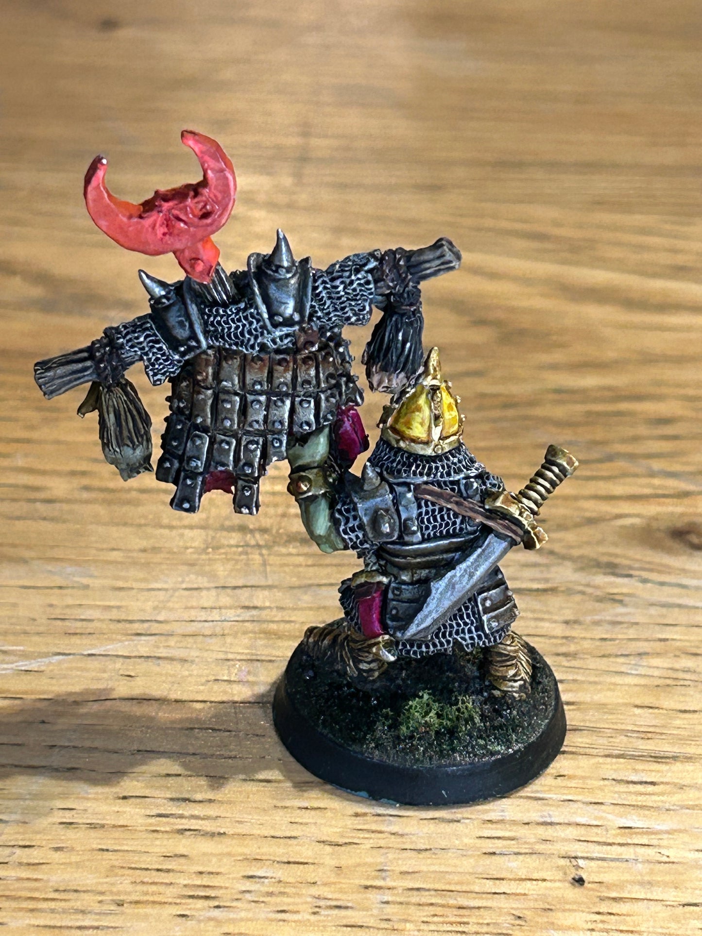 Dragon Bait miniatures goblin command standard bearer (well painted)