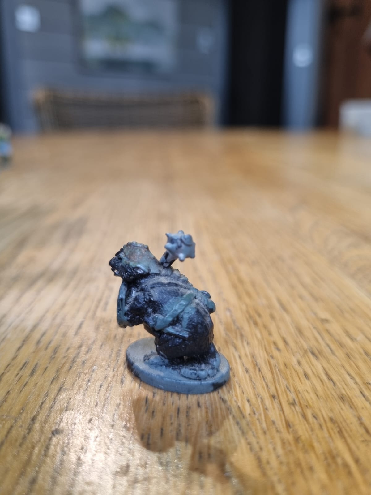 Grenadier 2030 (e) Wererat w. Mace Metal Miniature Fantasy P