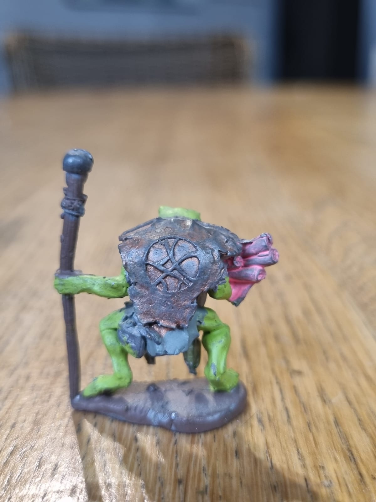 Vintage Metal 25mm Rafm Fantasy Ghoul Scribe