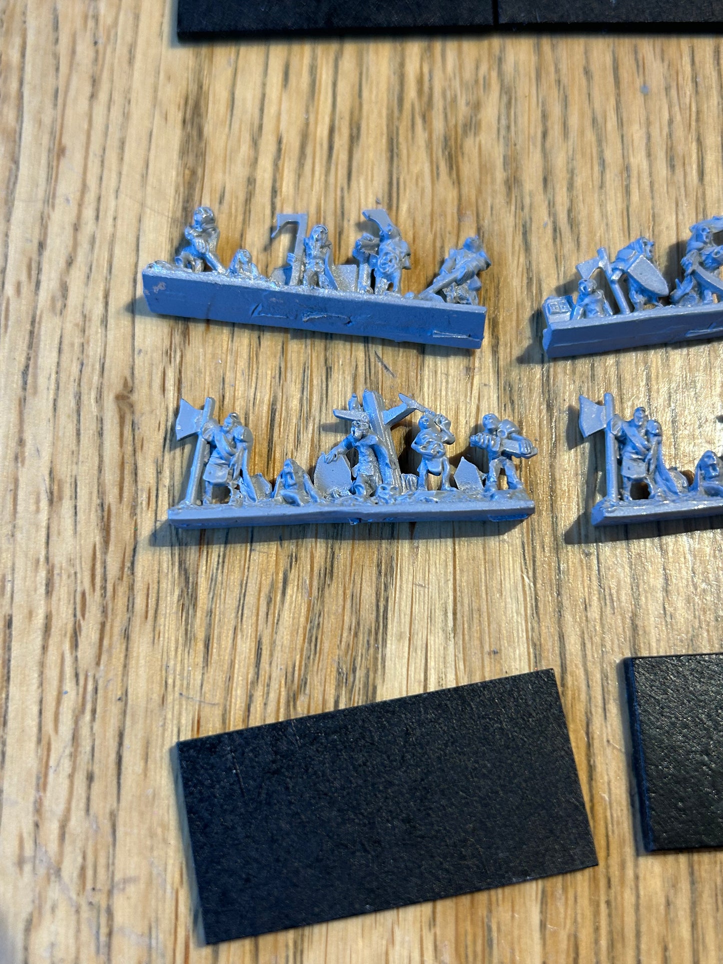 GW Warmaster Vampire Counts zombies x3 bases including command citadel 10mm