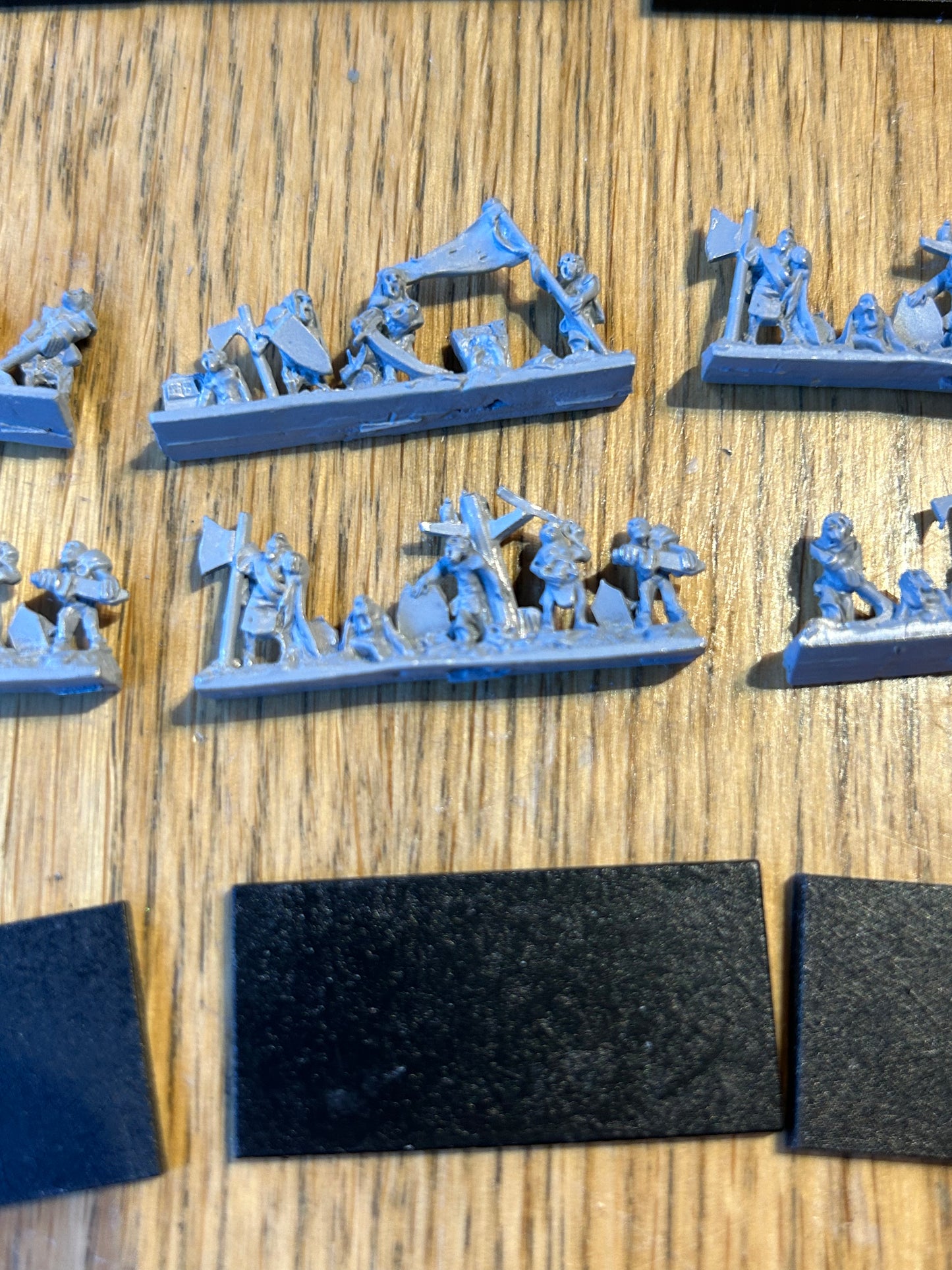 GW Warmaster Vampire Counts zombies x3 bases including command citadel 10mm