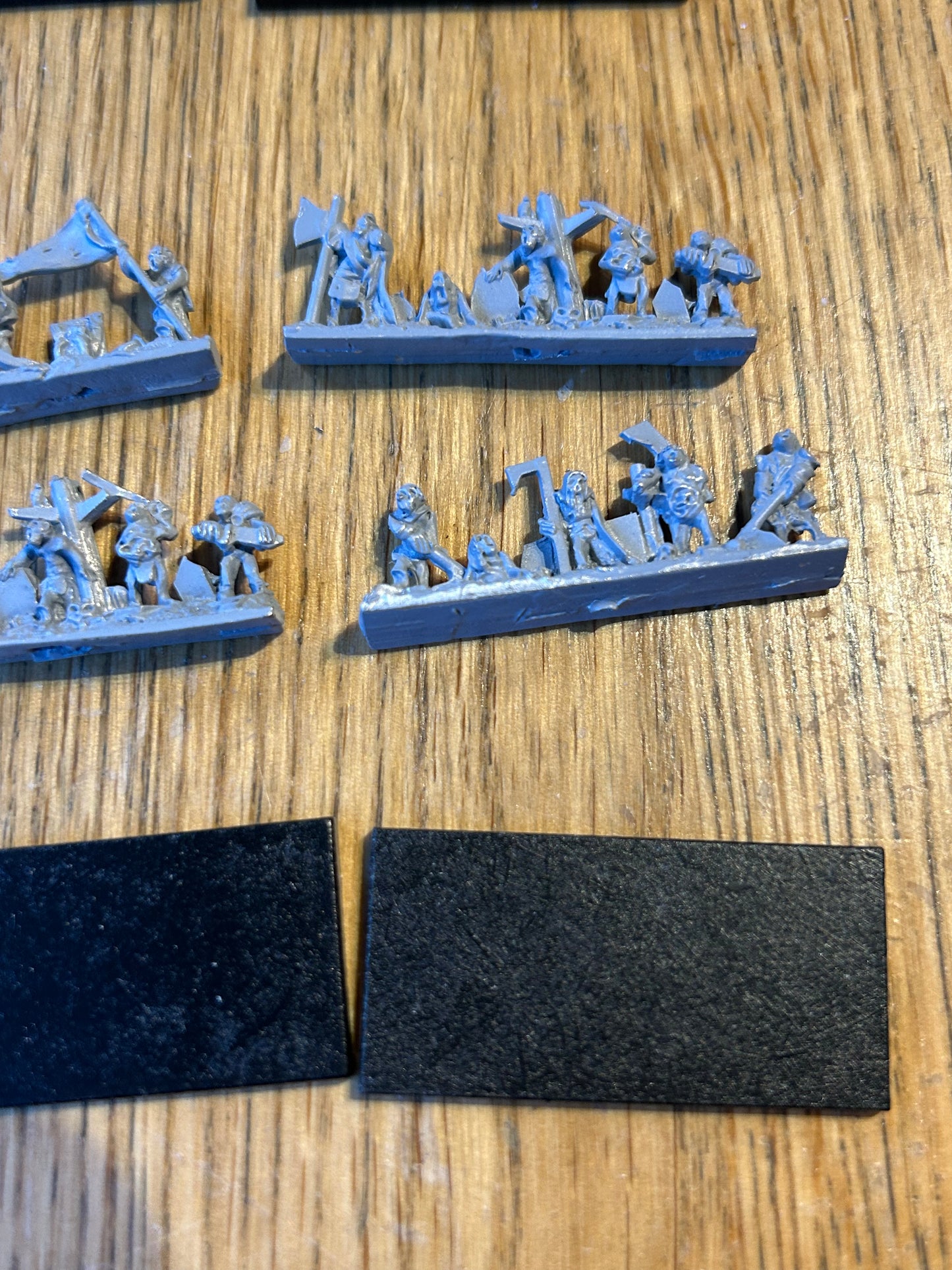 GW Warmaster Vampire Counts zombies x3 bases including command citadel 10mm