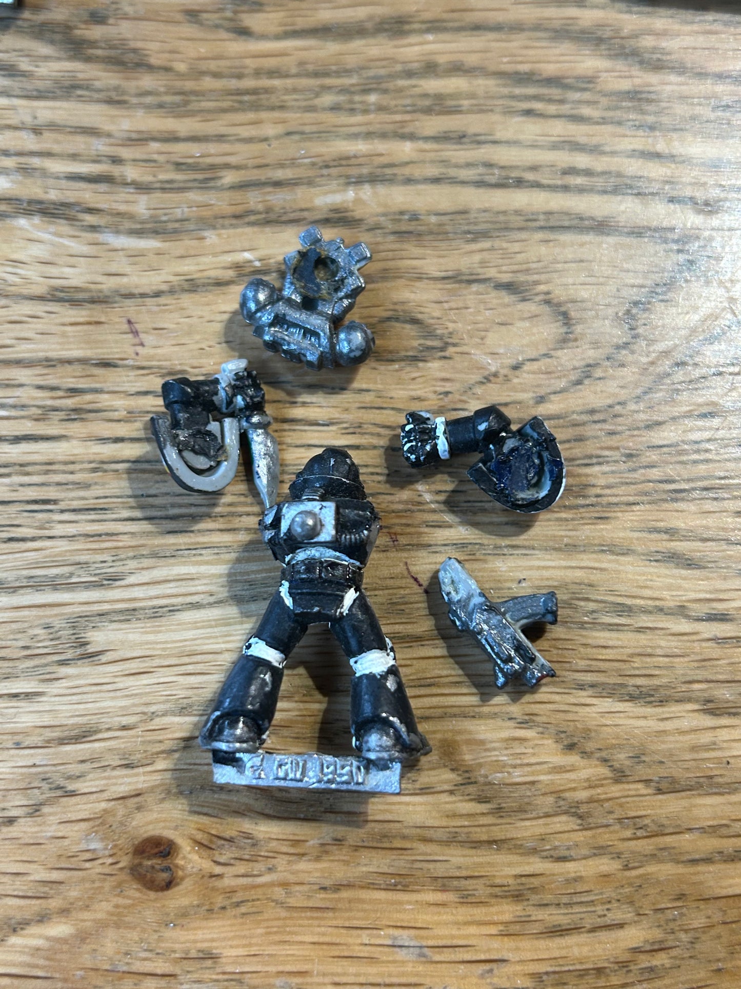 Space Marine Body Mk 8 Errant Armour Metal Rogue Trader 2nd Ed Mark Citadel