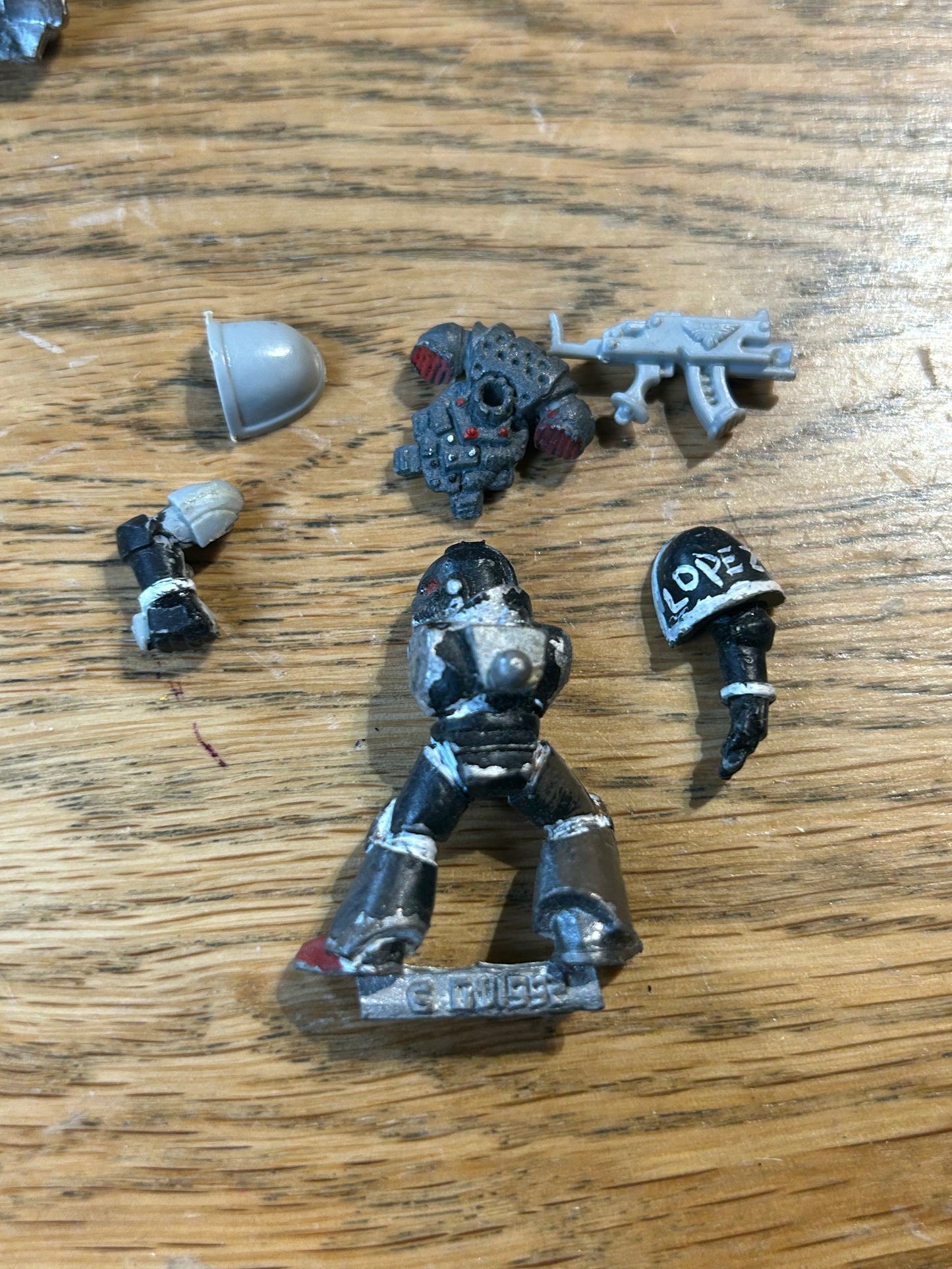 Space Marine Body Mk7 Armour Marines Metal 40k 2nd Ed 90s Citadel
