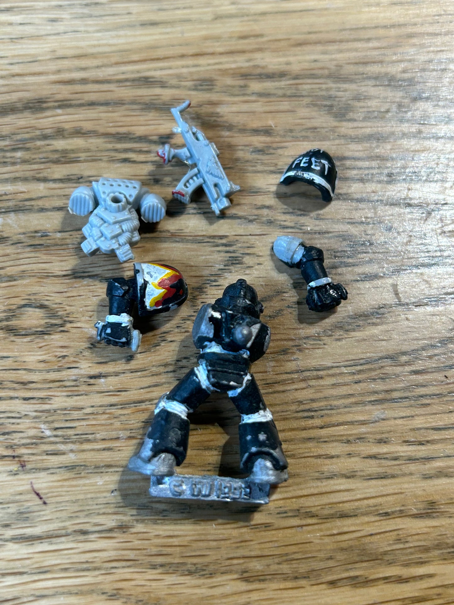 Space Marine Body Mk7 Armour Marines Metal 40k 2nd Ed 90s Citadel