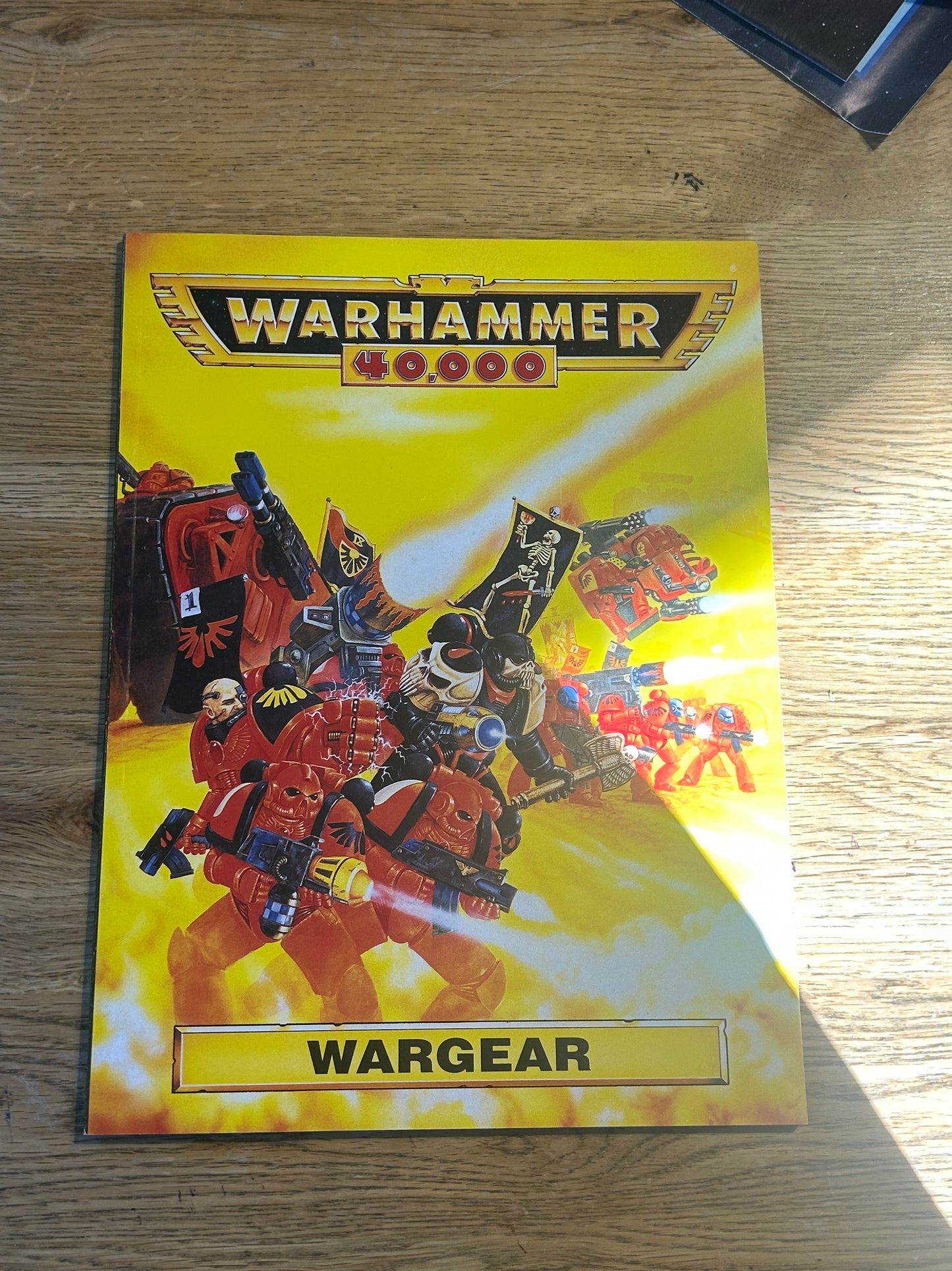 Warhammer 40k second edition box set 99% complete (missing one ruined building and 1 goff arm)