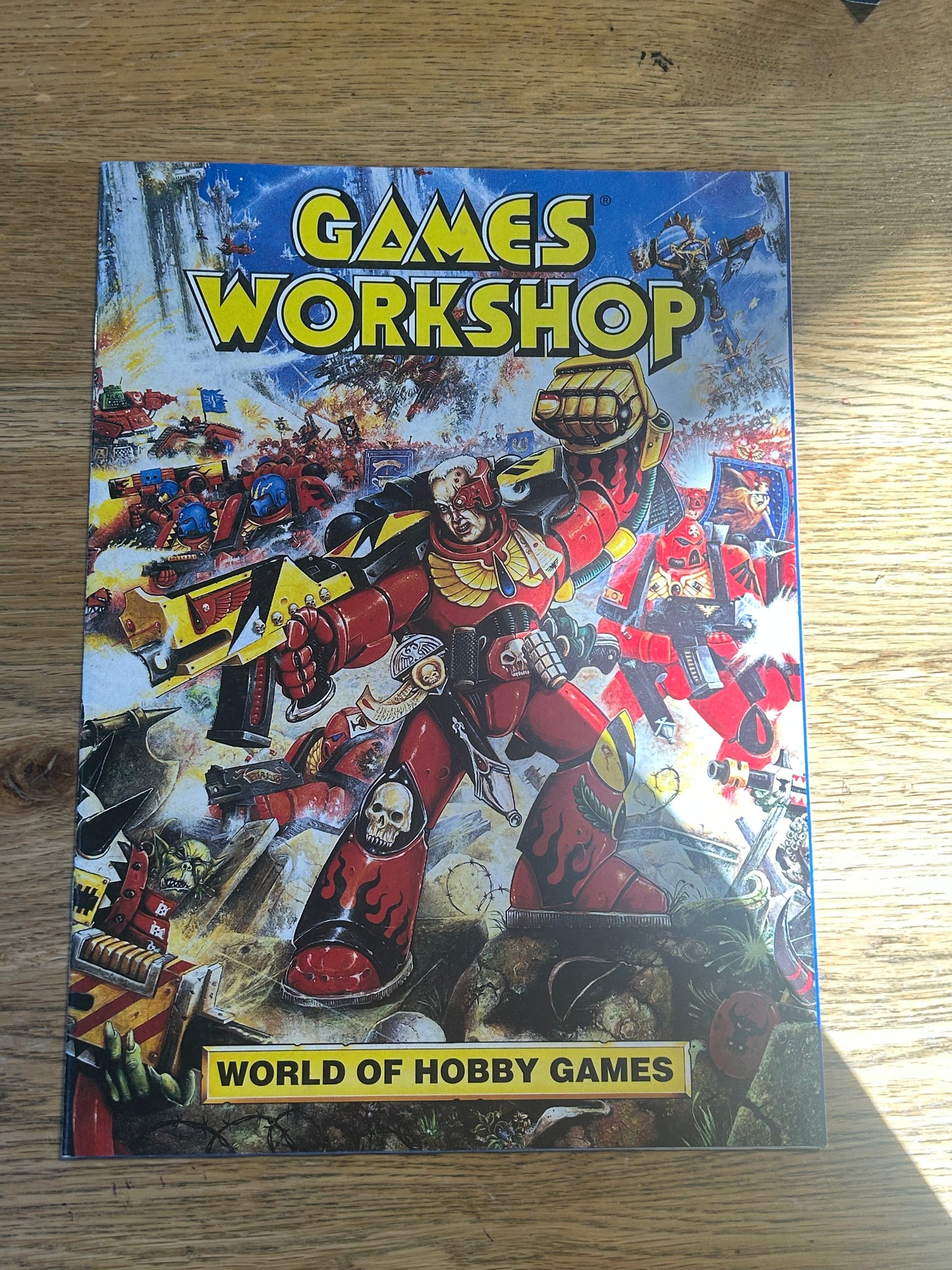 Warhammer 40k second edition box set 99% complete (missing one ruined building and 1 goff arm)