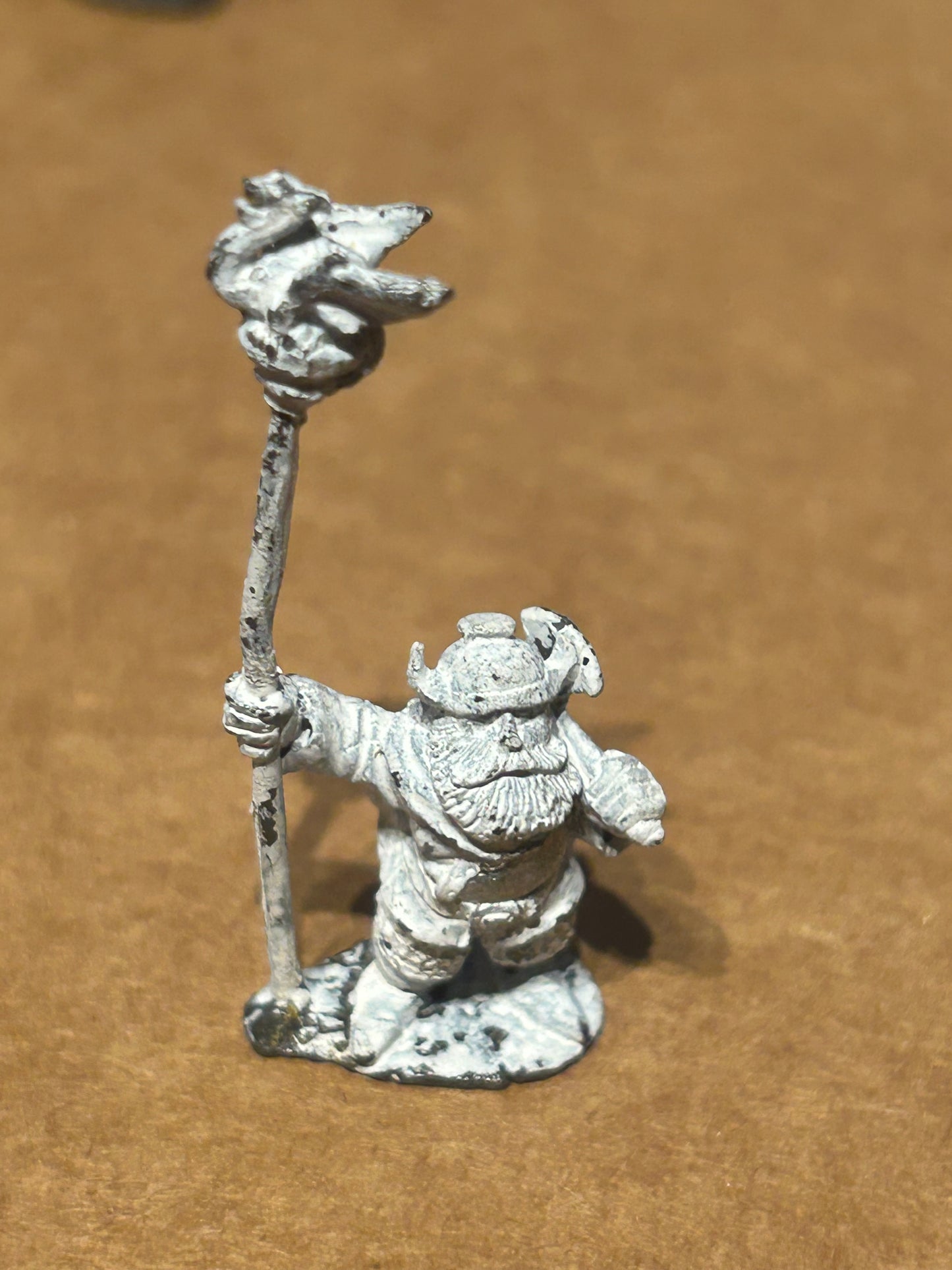 1981 Dwarf Standard Bearer FTD8 Fantasy Tribes Citadel Preslotta C08 Tribe