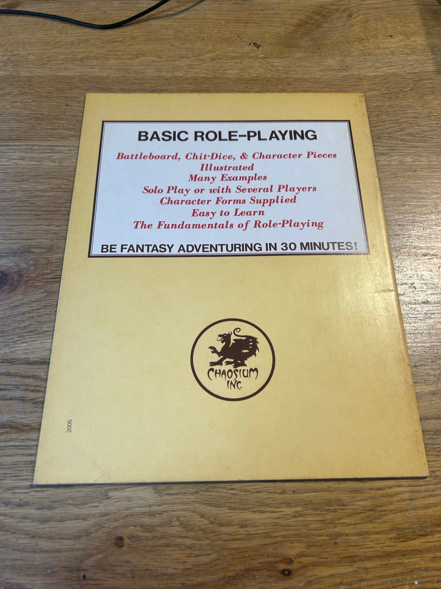 Basic Roleplaying - by Greg Stafford (RIP) RuneQuest D&D RPG