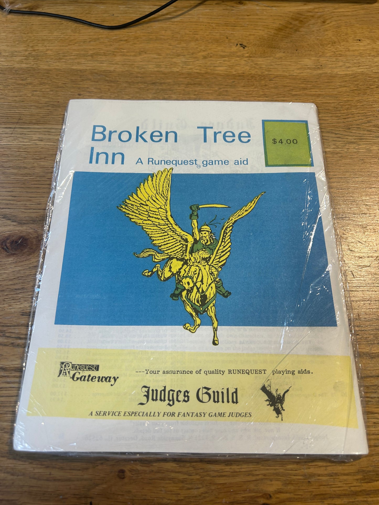 Broken Tree Inn - Runequest - Judges Guild - New In Shrink