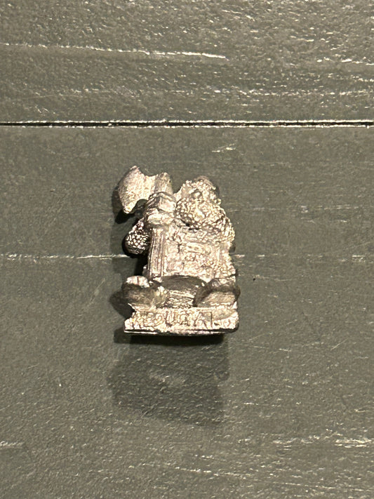 Warhammer fantasy Citadel Dwarf imperial dwarf with axe Metal