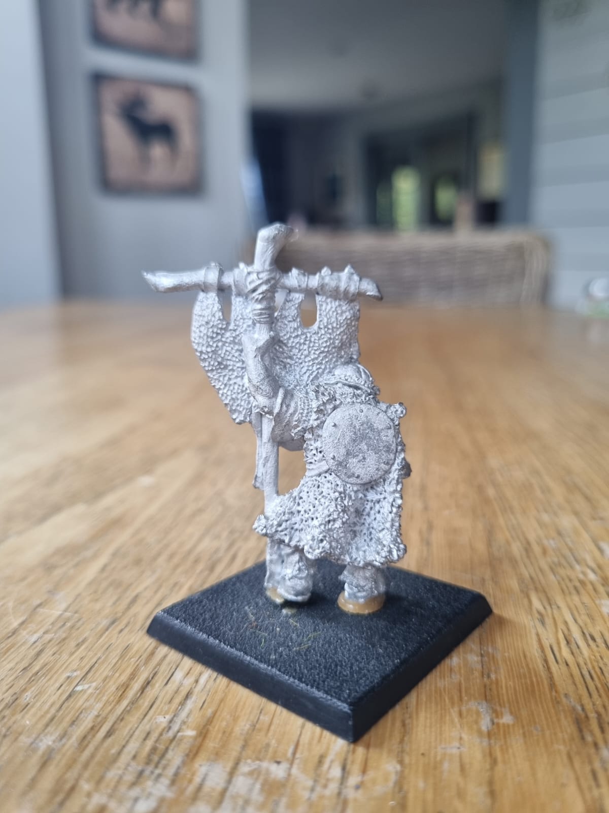 Citadel Warhammer Slotta Reg Renown RR8 Golfags Ogre Mercenary standard bearer