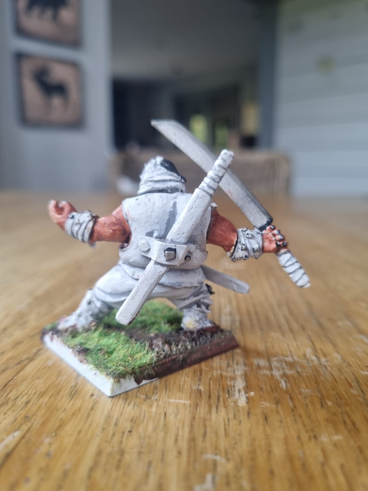 Warhammer Fantasy Ogre Kingdoms Maneater Ninja resin (no gnoblar)