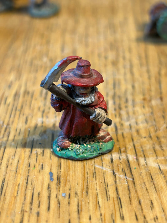 Citadel C06 Northern Dwarfs Dwarves Pre Slotta Farmer with Scythe Pre Slotta GW