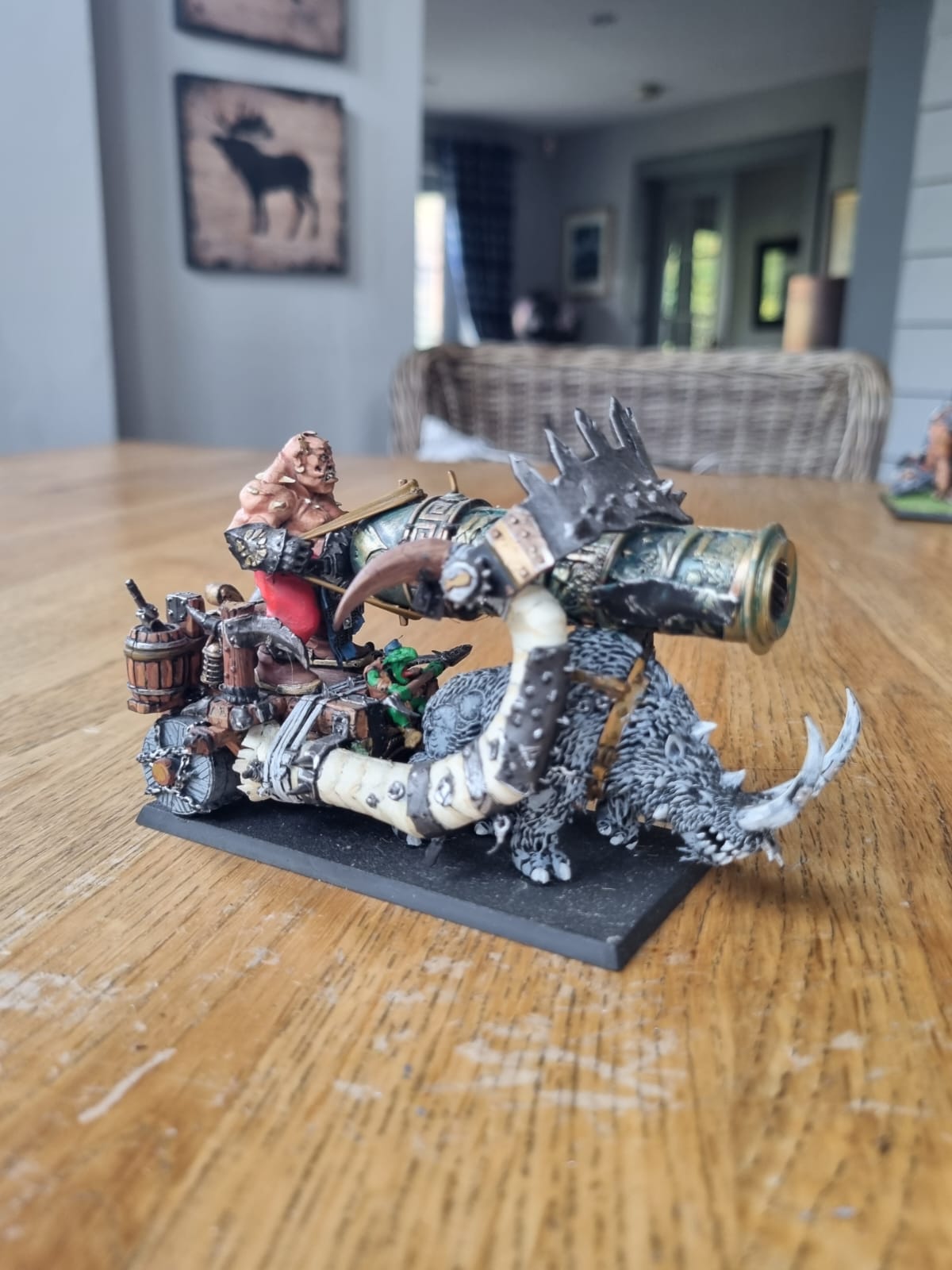Warhammer Age of Sigmar - Iron Blaster - Ogre Kingdoms - painted