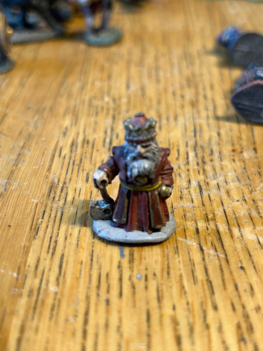 Citadel Warhammer pre-slotta Dwarf Kings Court King Dumin Ironbeard warhammer fantasy dwarfs