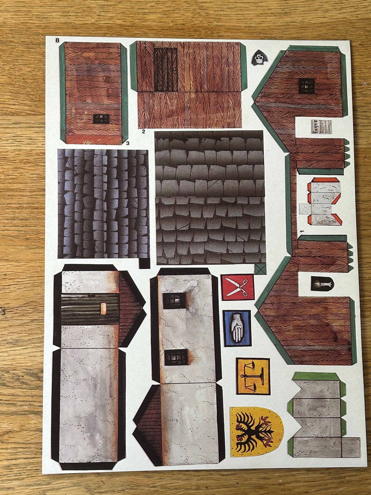 Warhammer Terror Of The Lichemaster Village Pack 1986 Boxed Set inComplete