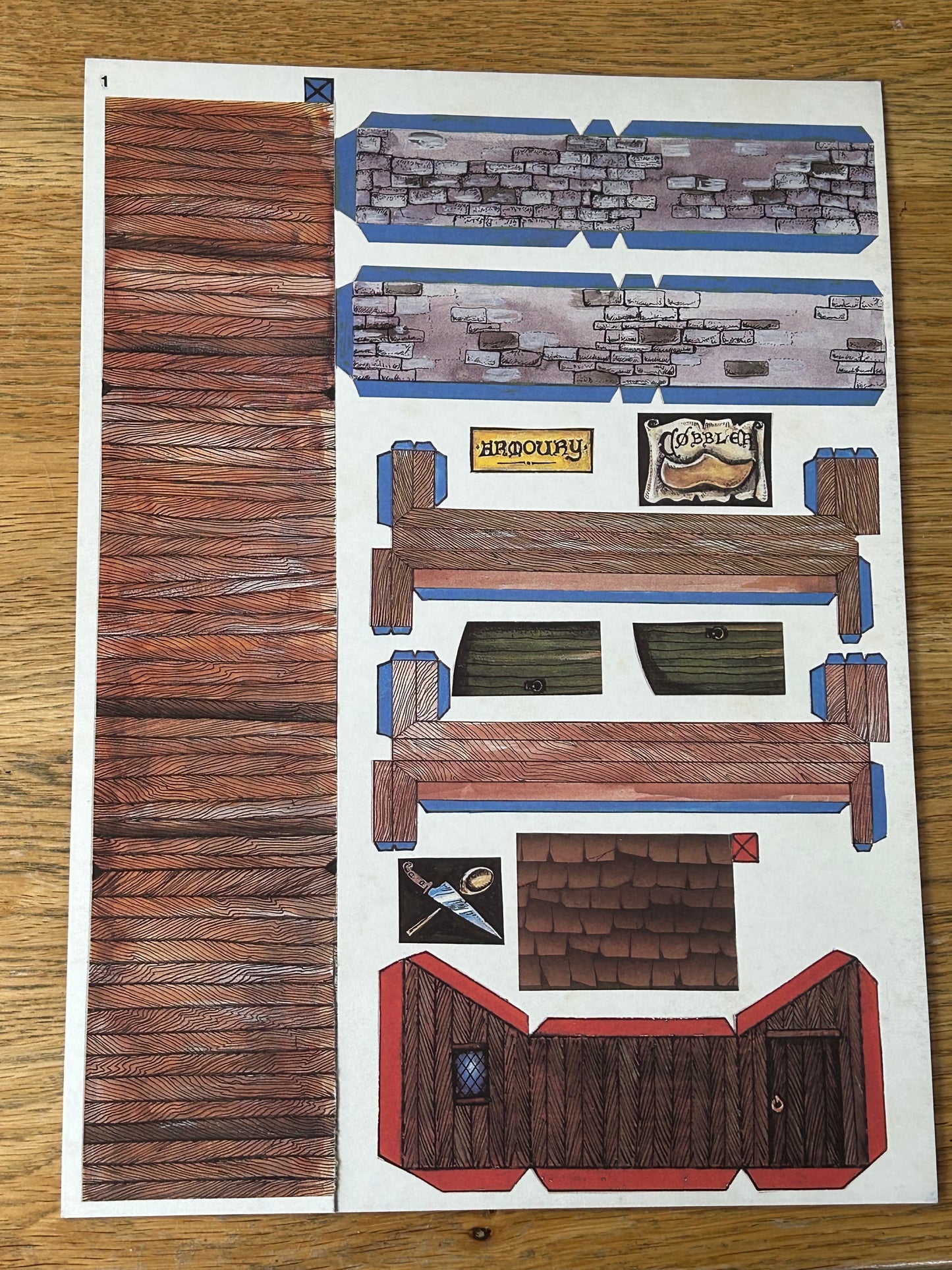 Warhammer Terror Of The Lichemaster Village Pack 1986 Boxed Set inComplete