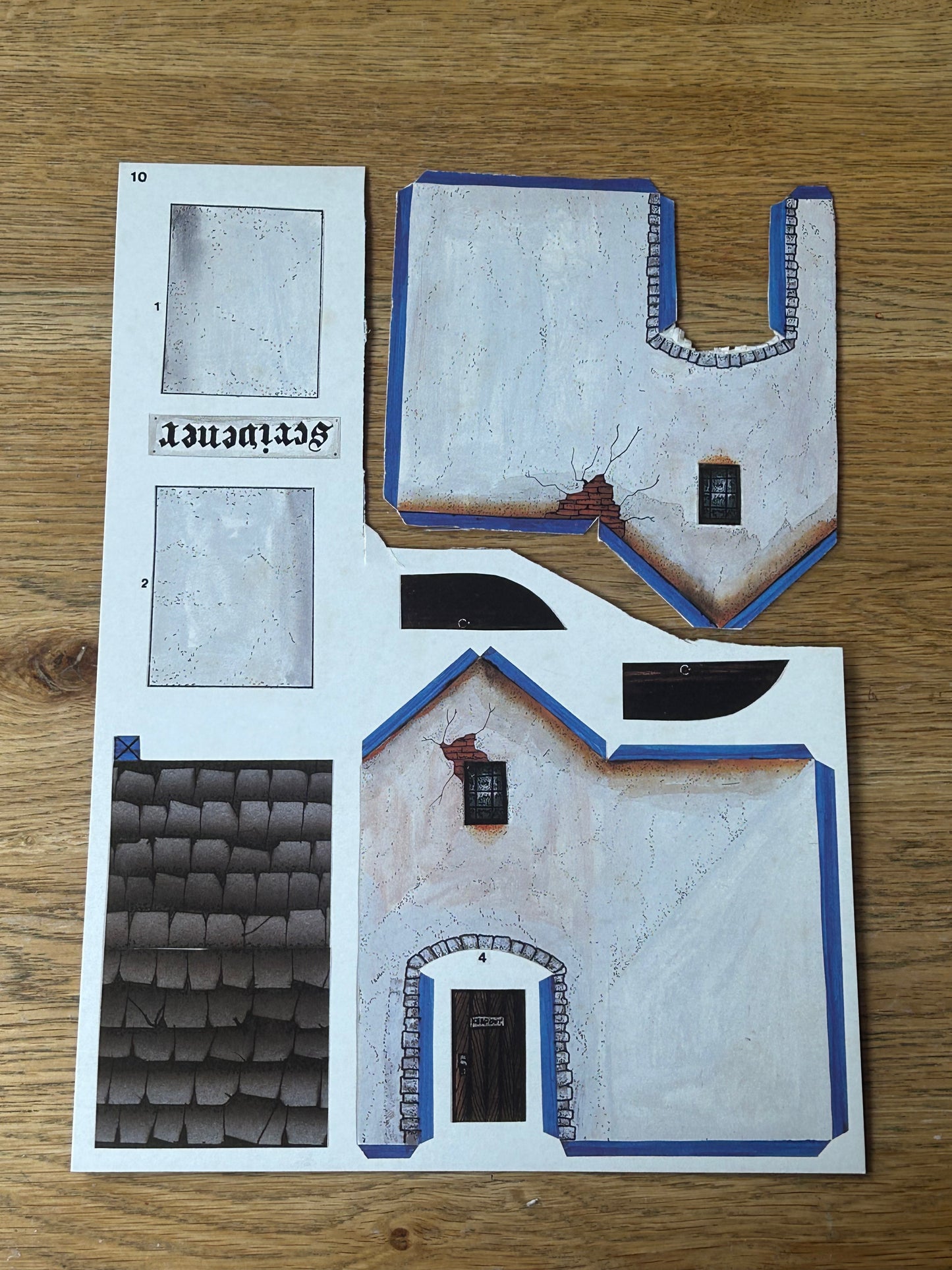 Warhammer Terror Of The Lichemaster Village Pack 1986 Boxed Set inComplete