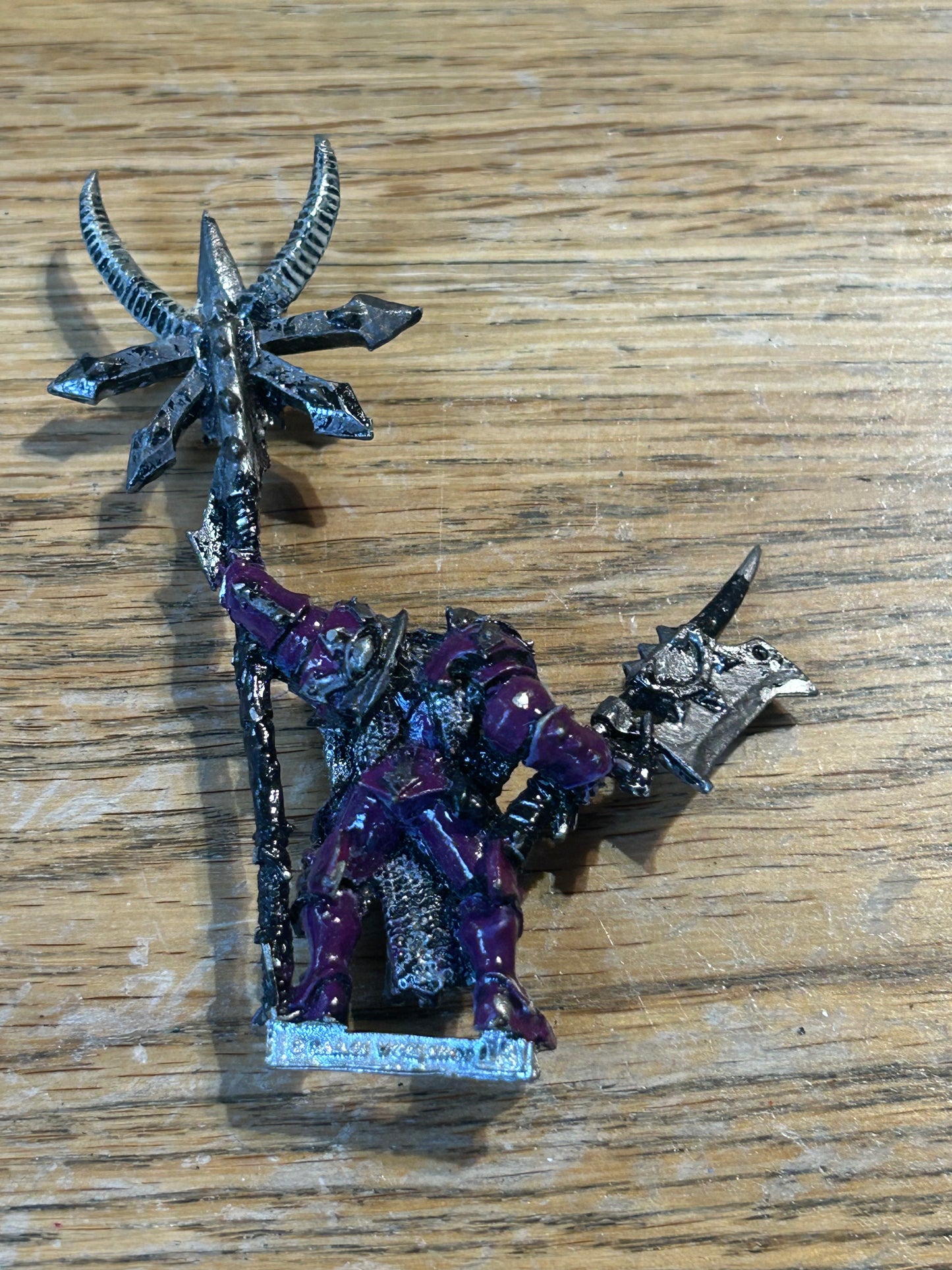 Warhammer Chaos Chosen Standard Bearer body Metal (no head)