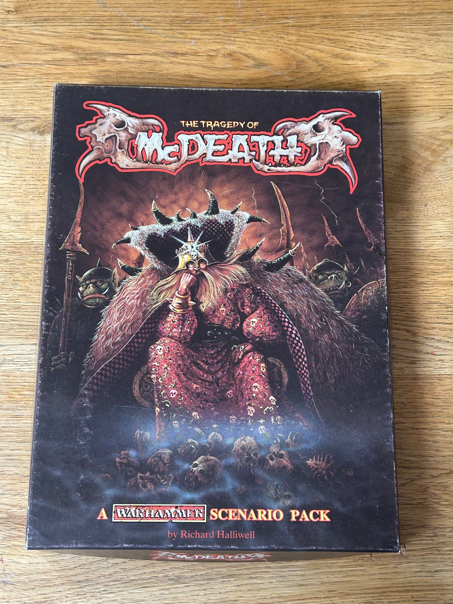 The Tragedy Of Mcdeath Warhammer Scenario Pack Games Workshop (incomplete but mostly there )