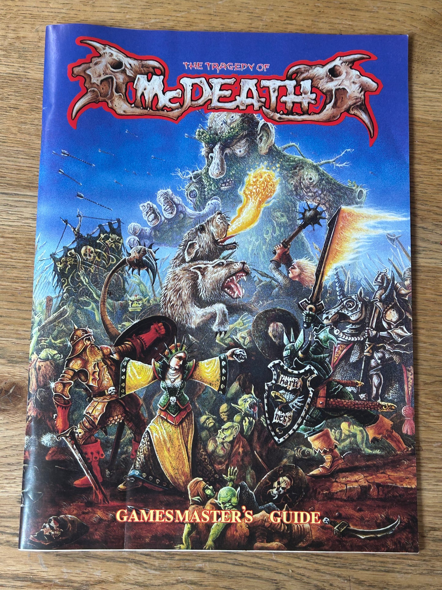 The Tragedy Of Mcdeath Warhammer Scenario Pack Games Workshop (incomplete but mostly there )