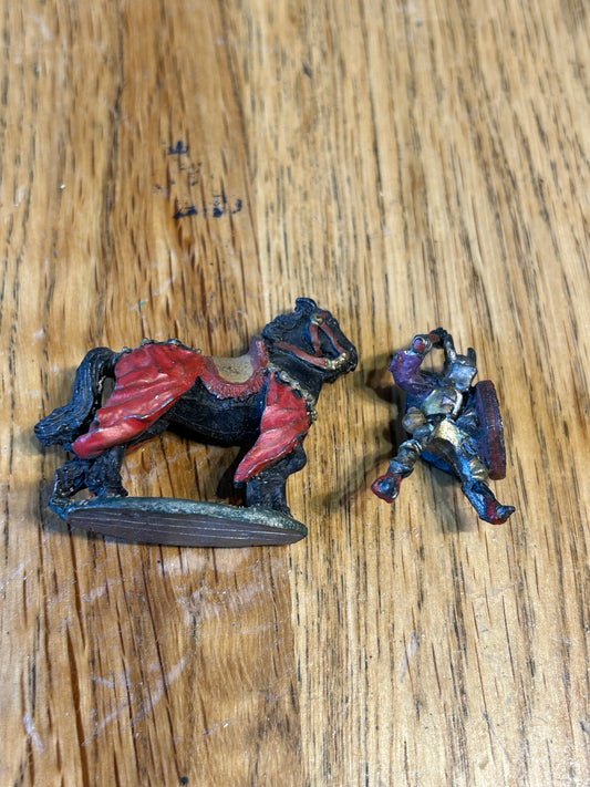 Citadel Evil Cleric FA22 c33 Adventurer Mounted Pre-slotta Metal
 warhammer fantasy