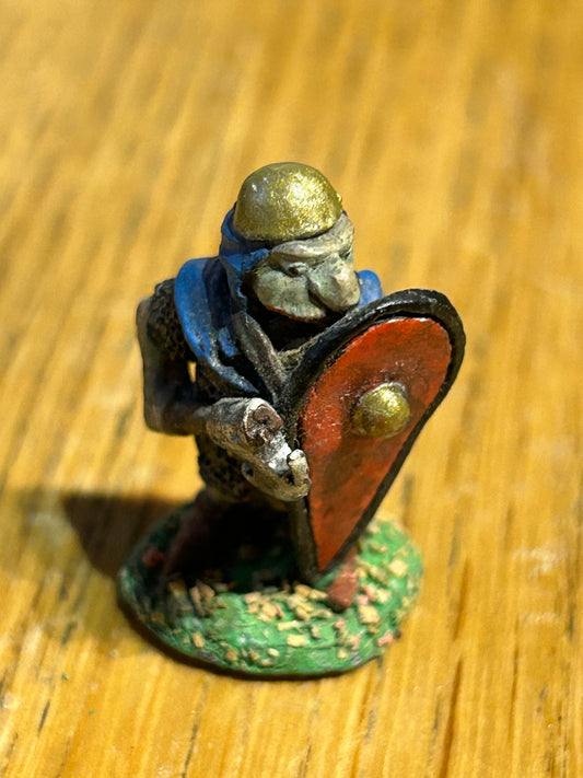 Pre-slotta Citadel Miniatures C12 Great Goblin with Axe and Kite Shield warhammer fantasy