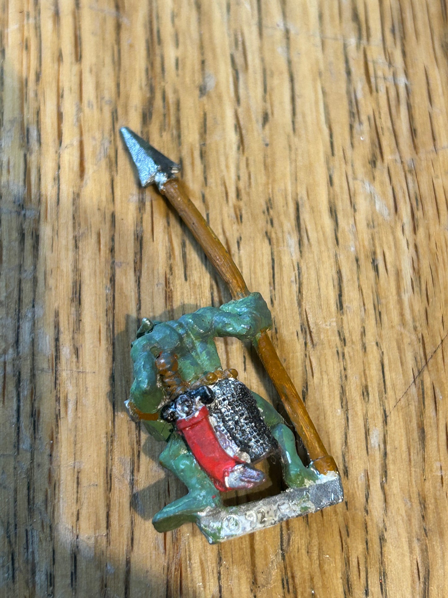 Warhammer fantasy orc big un with spear