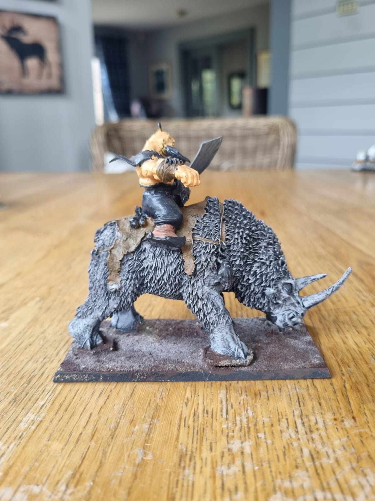 Warhammer fantasy ogre kingdoms rhinox rider forgeworld forge world