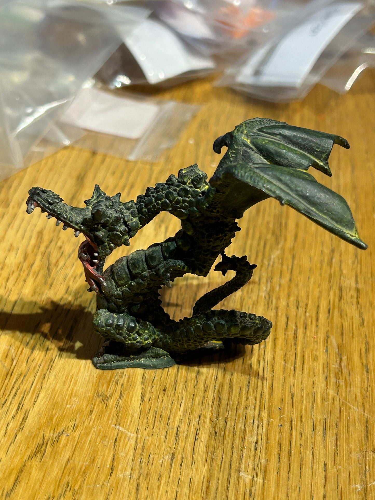 Warhammer DG4 Black Dragon Metal Citadel Games Workshop 1984