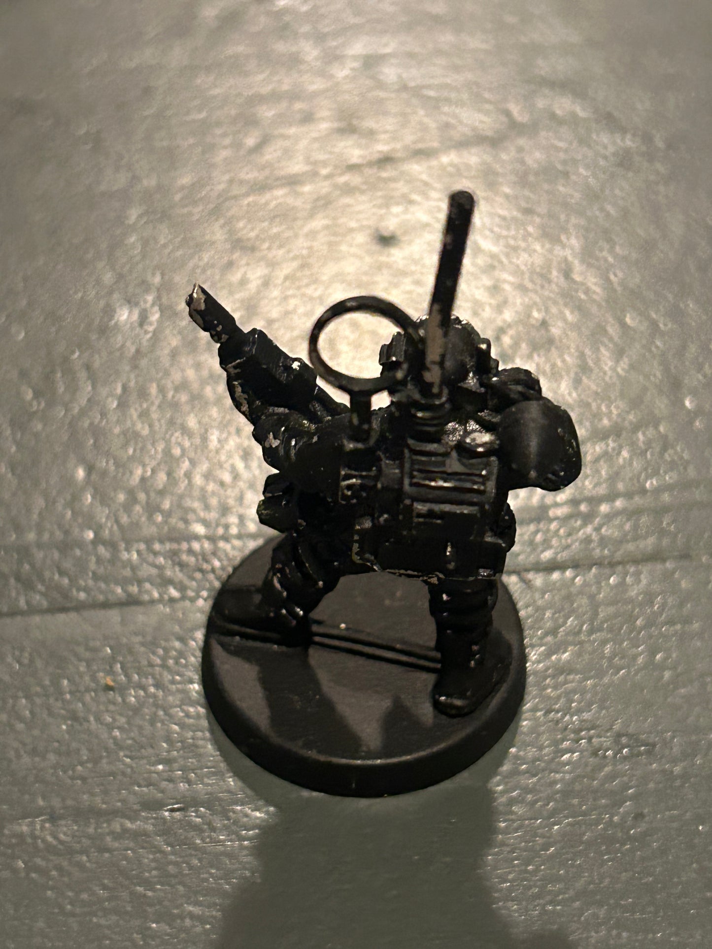 Warhammer 40k Imperial Guard Cadian Vox Caster metal