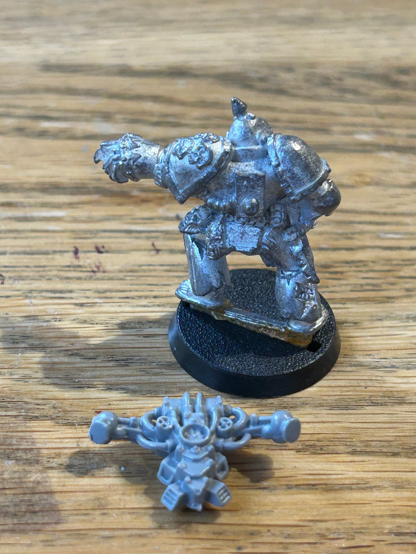 Nurgle Plague Marine Champion Chaos Space Marines 40k 2nd Ed Metal Citadel