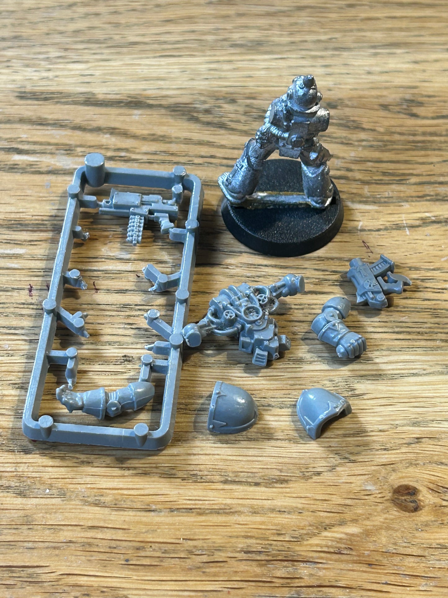 Nurgle Plague Marine 2nd edition With bolter, Citadel Metal OOP