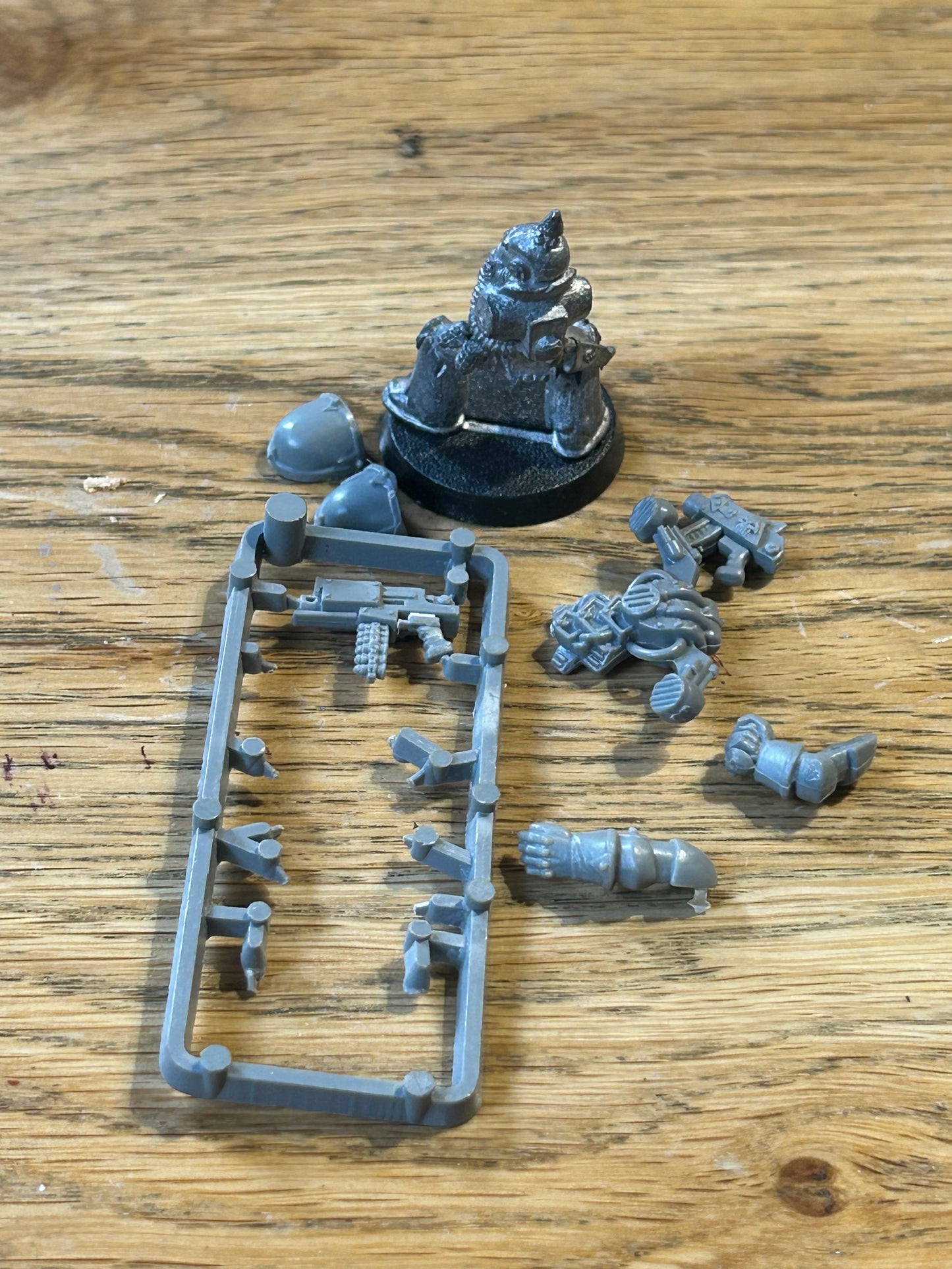 Nurgle Plague Marine 2nd edition With bolter, Citadel Metal OOP