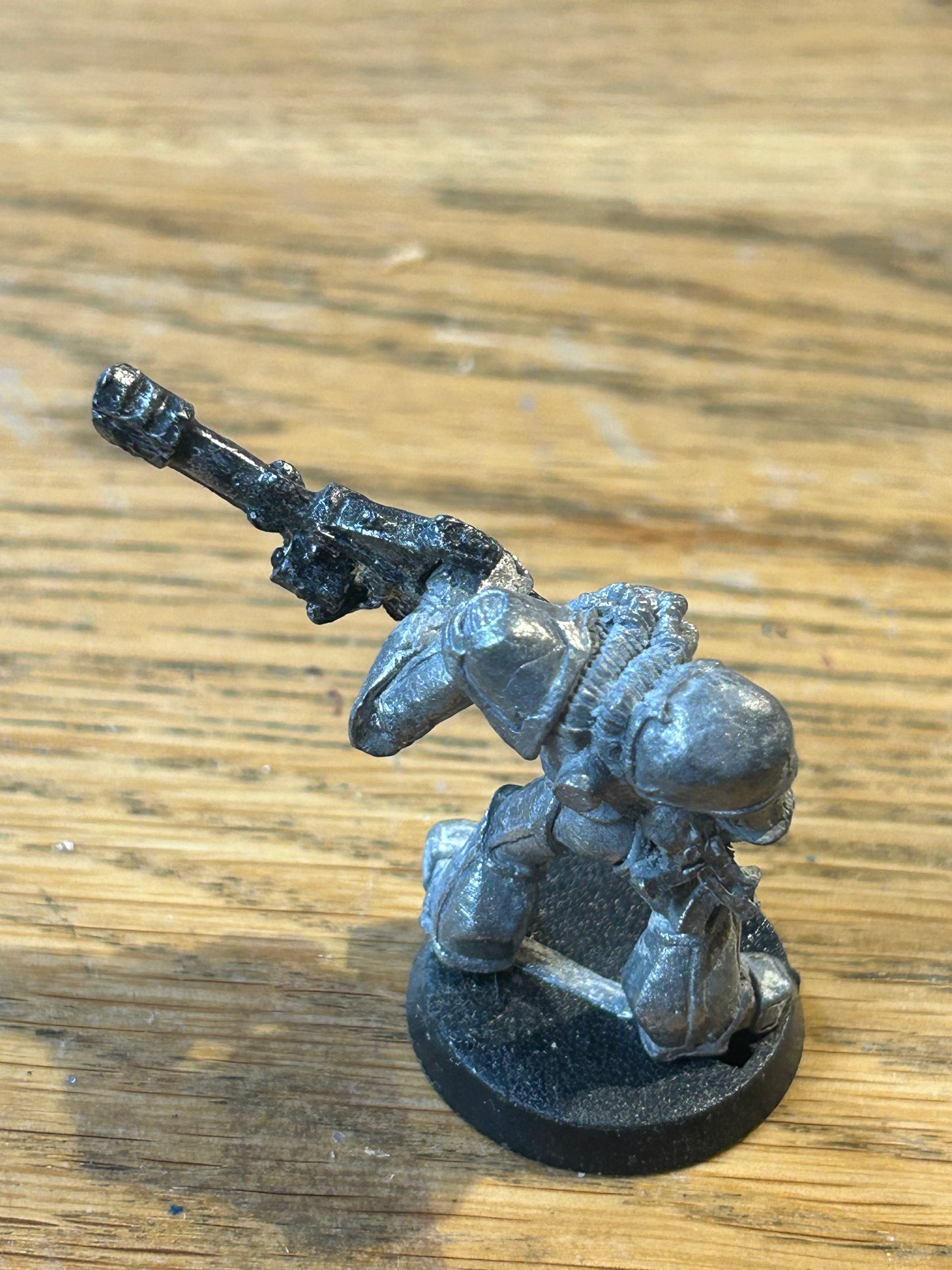 Games Workshop Warhammer 40k Rogue Trader Chaos Renegades Heavy Weapon lascannon Marine (no backpack)
