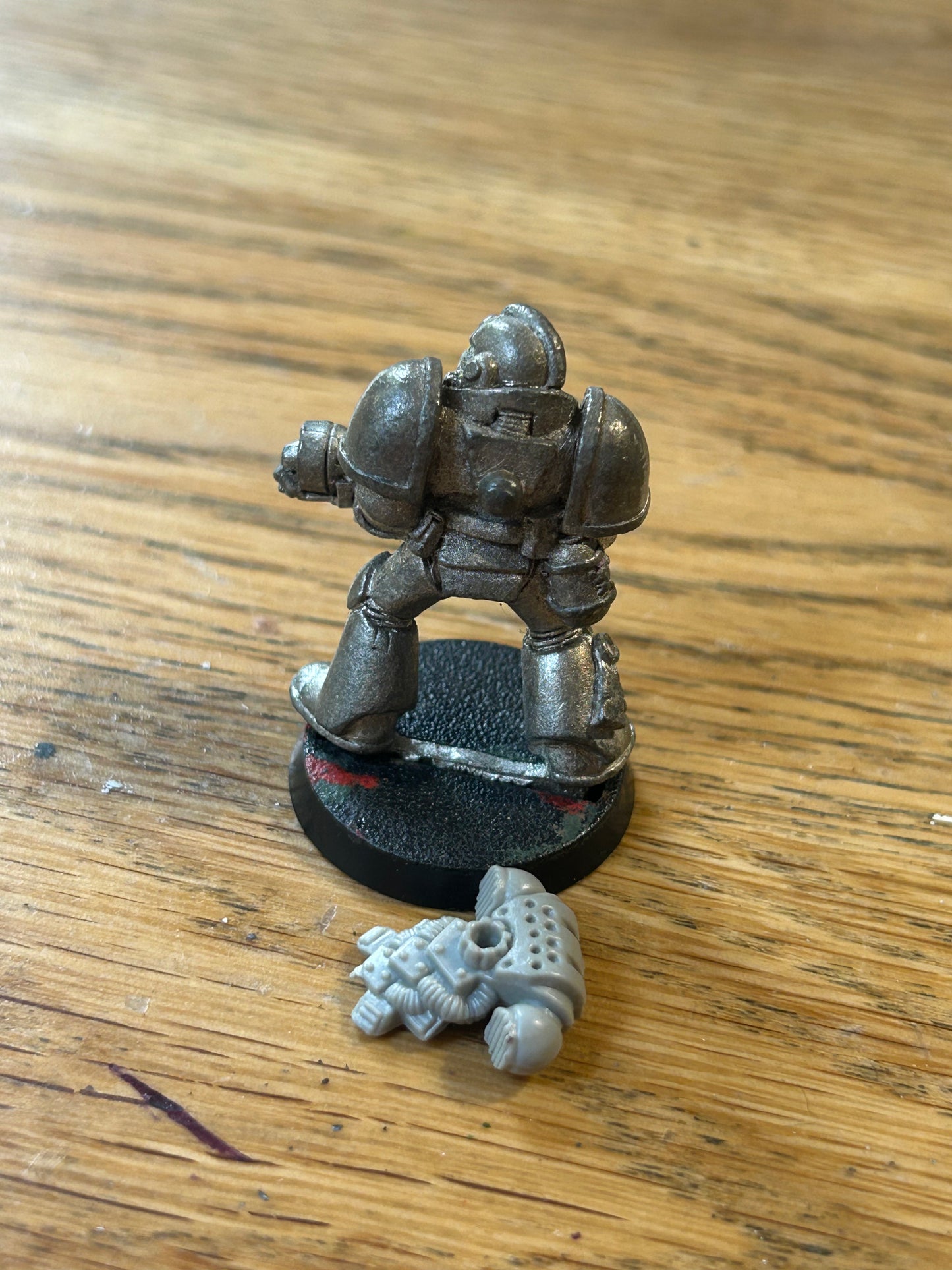 Classic Space Marine With Flamer - Warhammer 40K GW Metal Miniature