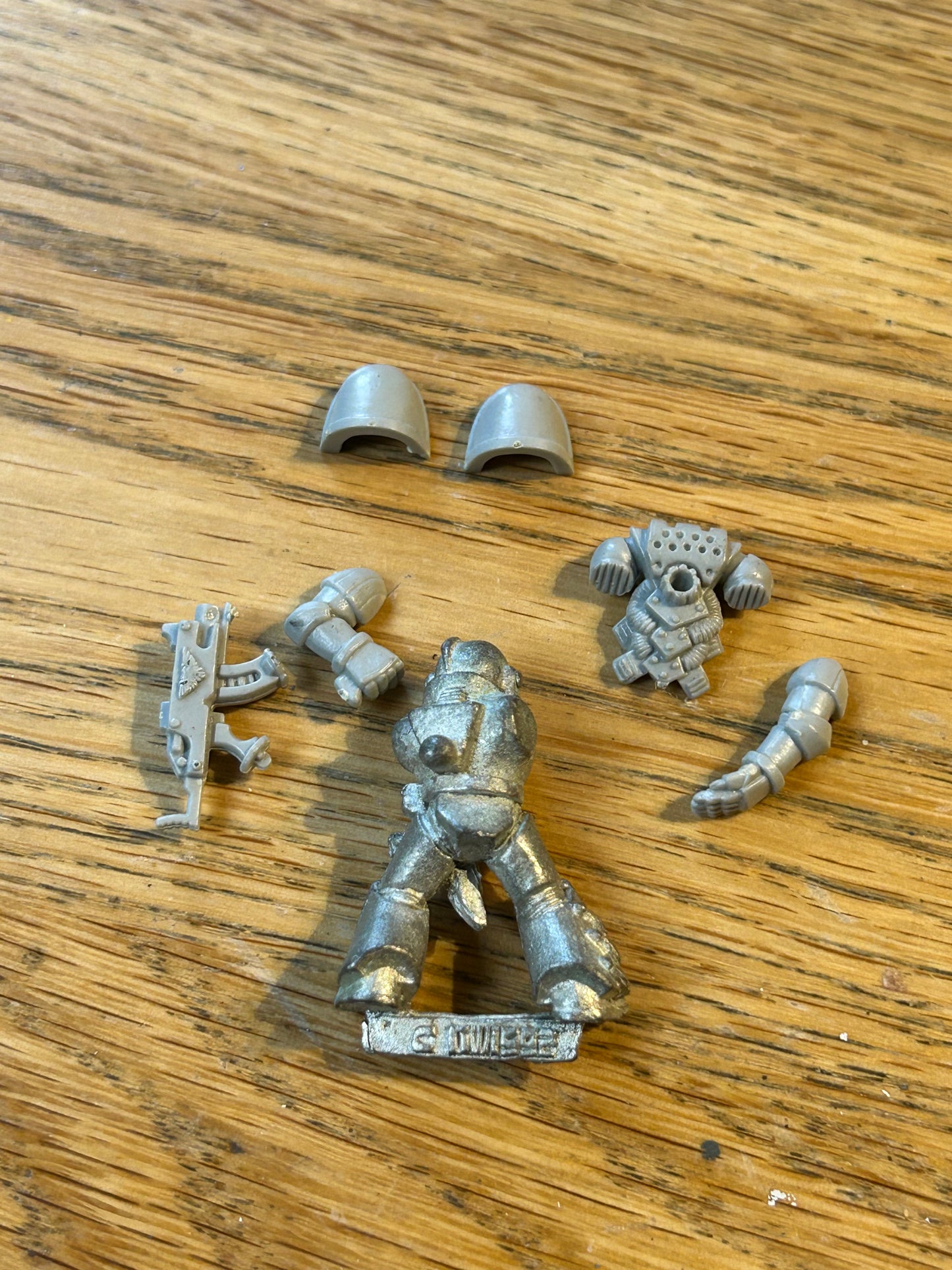 Games Workshop Warhammer 40k Space Wolves Blood Claw 1992 Marine Metal