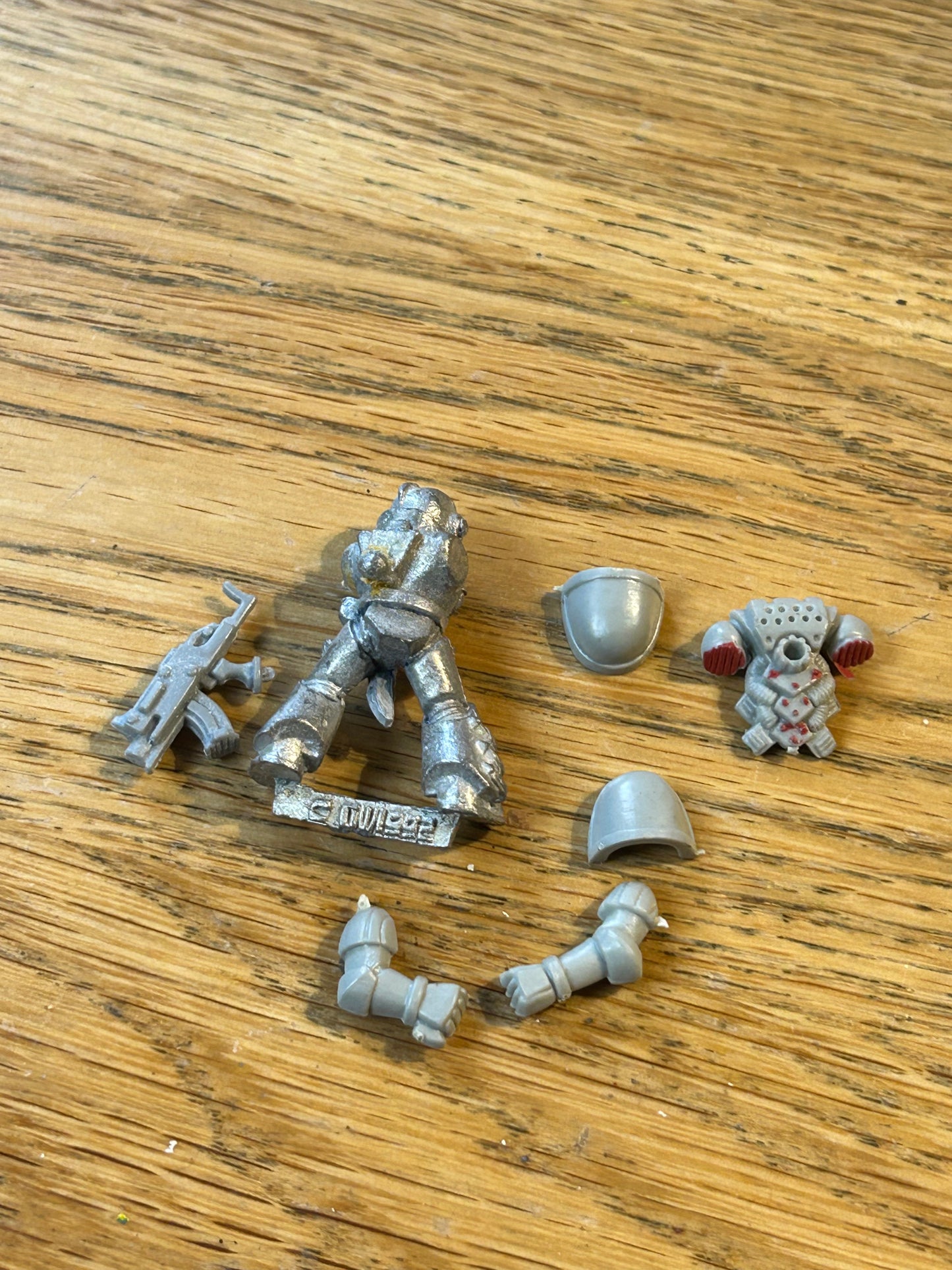 Games Workshop Warhammer 40k Space Wolves Blood Claw 1992 Marine Metal