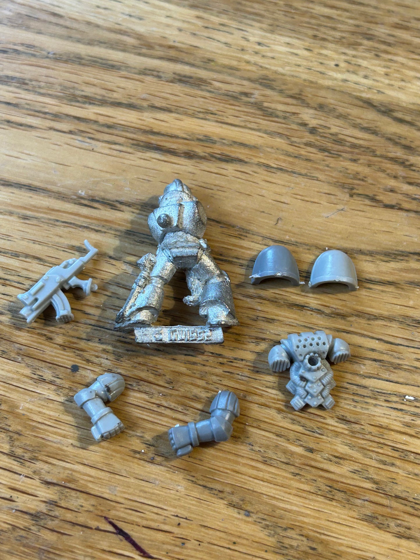 Games Workshop Warhammer 40k Space Wolves Blood Claw 1992 Marine Metal