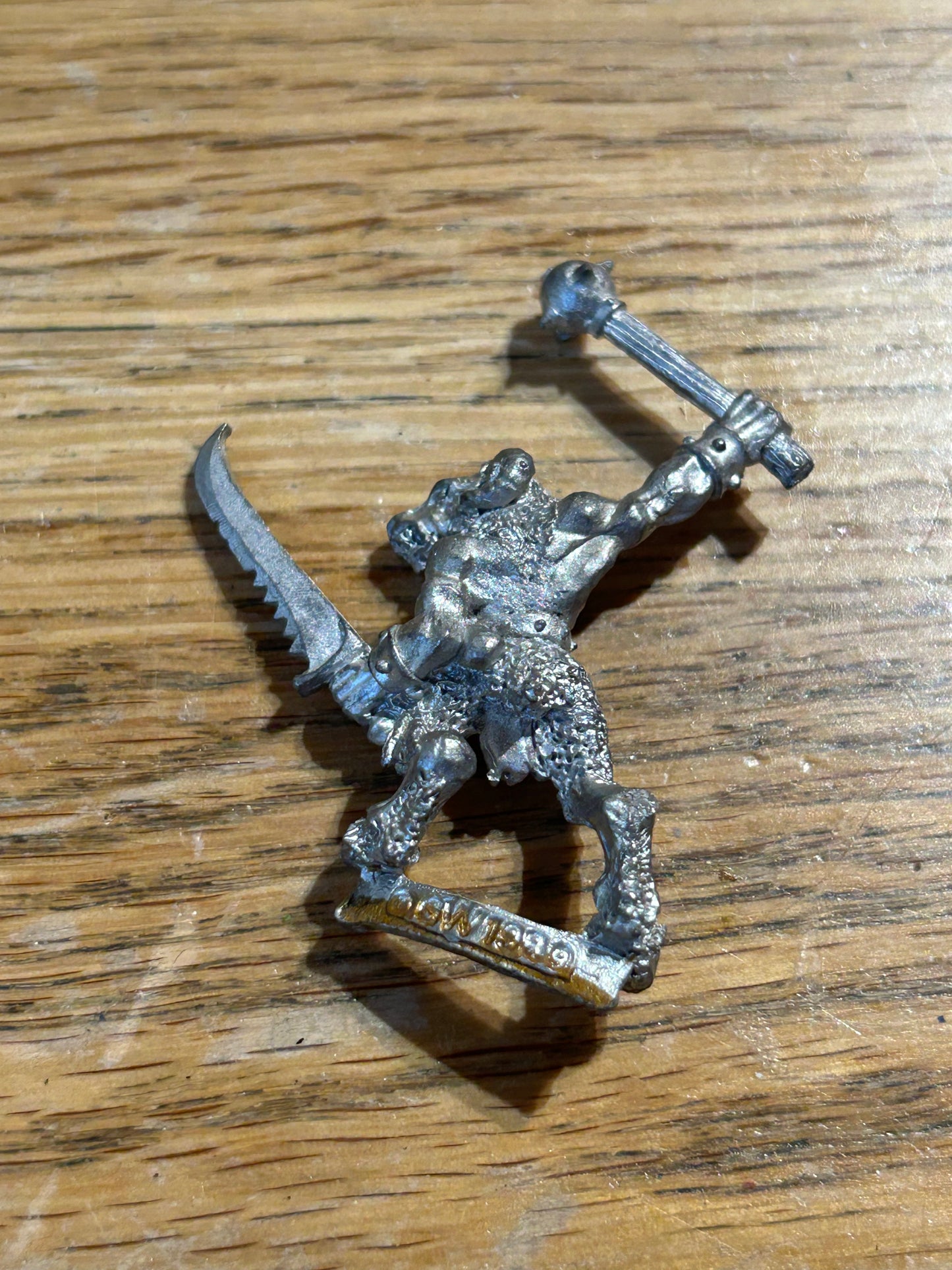 Imperial Guard Beastman with Sword & Mace Rogue Trader Metal Citadel 40k
