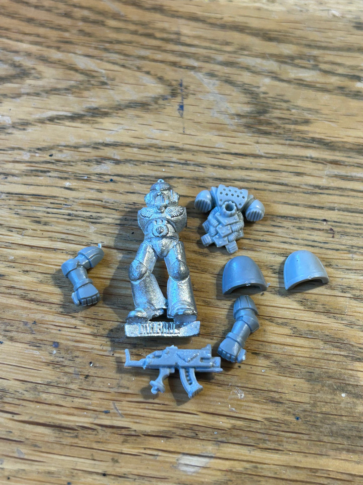 Classic Space Marine - tactical marine Warhammer 40K Metal